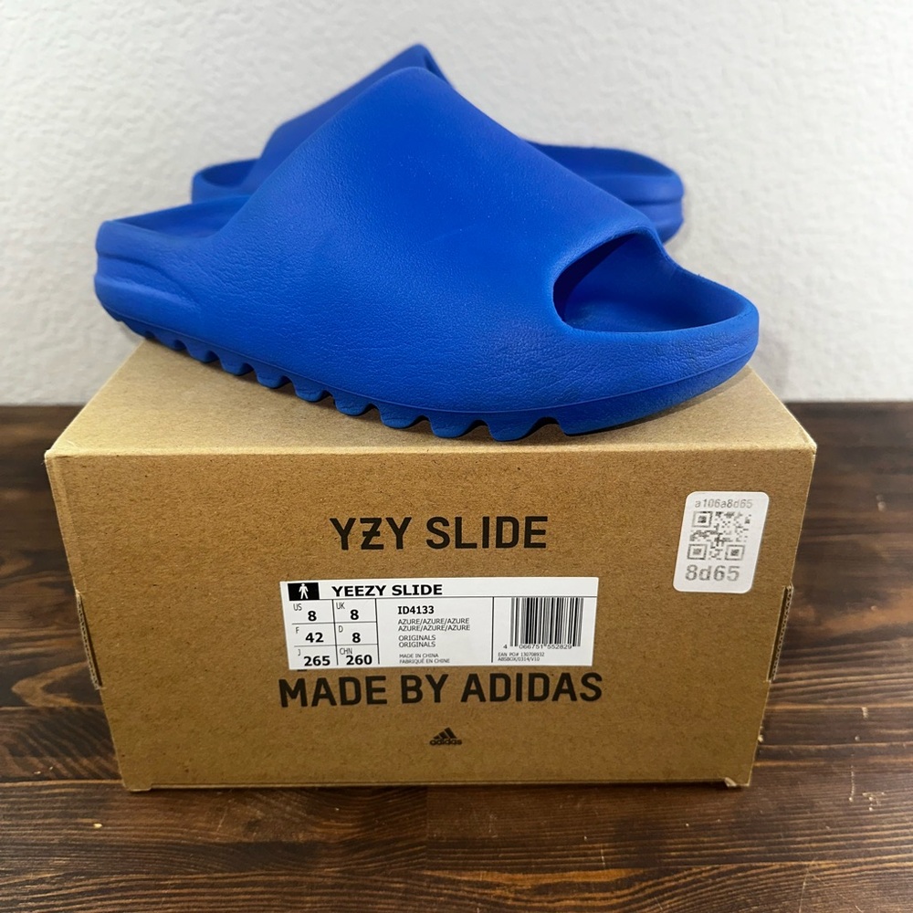 Yeezy Kids Slide - Bold Blue